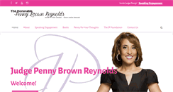 Desktop Screenshot of judgepenny.com